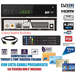 Nuovo Decoder Satellitare Compatibile Tivusat Amiko Mira 2 Lista Canali Tv Sat PICCOLINO S2 HEVC H.265