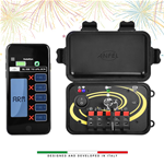Centralina pirotecnica Wi-Fi per innescare, da remoto, Tramite App dedicata, fuochi pirotecnici in Sicurezza, con Batteria Ricaricabile