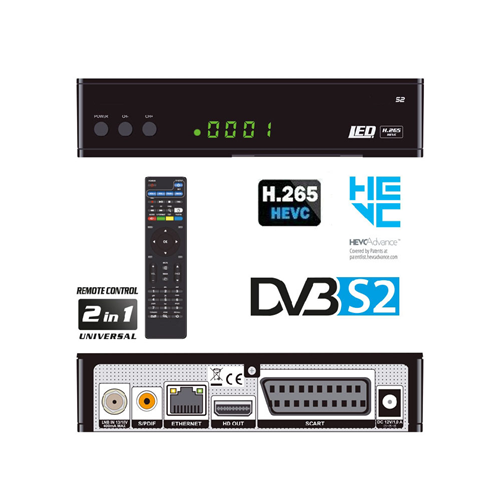 Decoder Satellitare Compatibile Tivusat HD Tivu Sat Con Tessera Inclusa Tv Sat