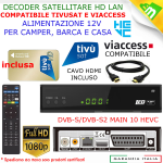 Nuovo Decoder Satellitare Compatibile Tivusat Amiko Mira 2 Lista Canali Tv Sat PICCOLINO S2 HEVC H.265