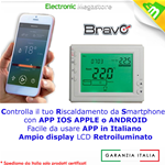 X8000 - Cronotermostato connesso Smarther WI-FI BRAVO APP IN ITALIANO FACILE USO