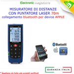 Lafayette MDL 150 metri di distanza con puntatore laser 70m con bluetooth per app APPLE