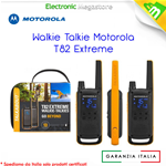 Motorola TLKR T82 Extreme PMR dispositivo (portata fino a 10 km, IPX4 protezione dalle intemperie, 500 MW, Vox)