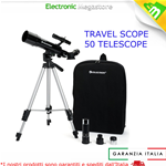 B00369Q4ZC TELESCOPIO TRAVEL SCOPE 50 CELESTRON ASTRONOMIA 360mm + 2 OCULARI + ZAINO STESSA OTTICA DI POWERSEEKER 50AZ