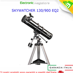 SK1309EQ2 Sky-Watcher Newton Telescopio 130/900, Montatura Equatoriale Eq2, Nero 