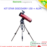 SKY-WATCHER - Telescopio Sky Watcher riflettore newton 150/750 altazimutale Star Discovery SKSDN150-A