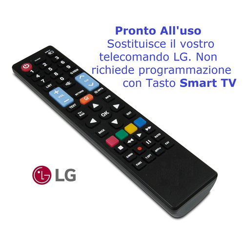 Telecomando universale per tutti i TV LG Lcd Led Smart TV 3D