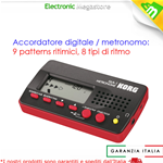 ACCORDATORE DIGITALE-METRONOMO MA-1BKRD NERO/ROSSO KORG