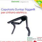 CAPOTASTO PER CHITARRA CLASSICA TRIGGER 87B BLACK DUNLOP