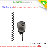 MA26-LK - Microfono / auricolare 2 Pin C515.04