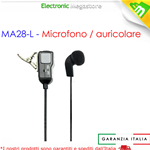 MA28-L - Microfono / auricolare 2 Pin C559.03
