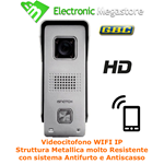 VIDEOCITOFONO IP WI-FI HD CON INTERNET ONE CLICK 67840040