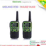 MIDLAND XT-30 C1177 COPPIA RICETRASMITTENTI 16 CANALI BATTERIE RICARICABILI