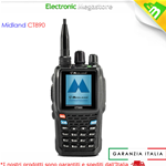 MIDLAND CT 890 RICETRASMITTENTE DUAL BAND VHF UHF PONTE FULL DUPLEX C1170.01