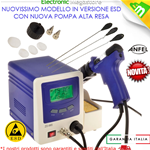 DISSALDATORE ZD-985 STAZIONE PISTOLA DISSALDANTE DESOLDERING STATION REWORK GUN