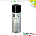 SPRAY TECNICO GRAFITE ELETTROCONDUTTIVA PER ELETTRONICA 400ML N-77 DUE-CI