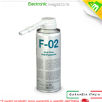 SPRAY ANTI FLUSSANTE FLUX REMOVER ANTIFLUX CON SPAZZOLINA 200ml F-02 DUE-CI