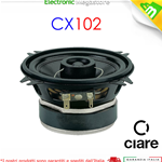 CX102 CIARE Altoparlante 2 vie coassiale 100mm 100W 4Ohm auto CX-102 CX 102