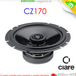 COASSIALE FULL RANGE 2 VIE CIARE CZ170 100 WATT MAX - 4 OHM - 16,5 CM / 6,5”