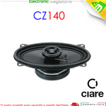 COASSIALE FULL RANGE 2 VIE CIARE CZ140 90 WATT MAX - 4 OHM - 6”X 4”