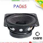 EXTENDED RANGE CIARE PA065 30 WATT MAX - 8 OHM - 65 MM / 2,5” SONORIZZAZIONE