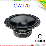 MID WOOFER Ciare CW 170, 150 Watt max | 4 O | Ø 165 mm / 6,5”