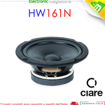 HW161N WOOFER CIARE 6,5'' - 165mm 8Ohm 90dB 180W Max HW 161N HW161 N HOME HIFI