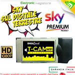 CAM HD MEDIASET PREMIUM SKY DIGITALE TERRESTRE CAM UNIVERSALE COMPATIBILE TV LED LCD PLASMA DIGIQUEST