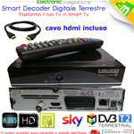 SMART DECODER DIGITALE TERRESTRE MEDIASET PREMIUM SKY HD