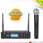 ZZIPP TXZZ102 Radiomicrofono Doppia antenna, Gelato / Palmare wireless vhf