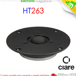 HT263 TWEETER CIARE 25mm 8 OHM 91dB 200W HIFI HOME HT 263 HT-263 HIEND AUDIO