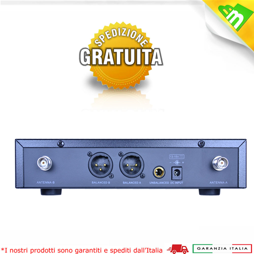 Gelato e Archetto Custodia rigida ZZIPP TXZZ622 Radiomicrofono 