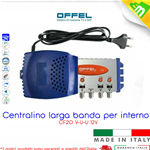 Centralino per interno larga banda serie CF CF20 V-U-U 12V 28-105