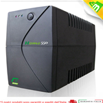 GRUPPO DI CONTINUITA' UPS 550VA ELSIST PC TV HIFI ROUTER DECODER PLAY HOME 550