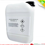 ALCOOL ISOPROPILICO ISOPROPANOLO 5L LT LITRI PULIZIA OSSIDO ULTRASUONI PURO 99,9