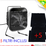 ASPIRA FUMI ASPIRAZIONE FILTRO DA BANCO ZD-153 LABORTORIO RIPARAZIONE SET 5 FLITRI