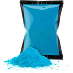 POLVERE COLORATA HOLI AZZURRA - FESTEGGIA IL NAPOLI - Polveri Holi pacco 600g - 8 sacchetti da 75 grammi