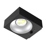 FARO LED Solare da parete 1000lm con PIR e crepuscolare