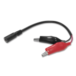 cavo opzionale con pinze coccodrillo per caricabatteria 701040, 701041,701042, 701043, 701044