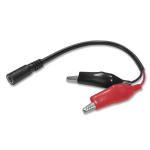 cavo opzionale con pinze coccodrillo per caricabatteria 701040, 701041,701042, 701043, 701044