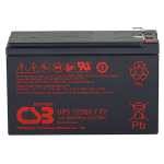 CSB UPS123607F2, Batteria AGM ermetica ricaricabile al piombo 12v 360W (7Ah) per UPS, Faston 6,3mm