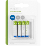 Blister 4 Batterie Mini Stilo AAA Zinco-Carbone LR03 R03 1.5V SUPER QUALITY