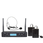ZZIPP TXZZ520 Radiomicrofono Uhf con Microfoni Archetto e Lavalier