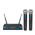 ZZIPP TXZZ620 Radiomicrofono doppio gelato, Karaoke DJ