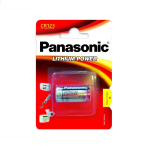CR123A Panasonic (CR-123AL/1BP), Blister 1 Batteria Litio 3V, DL123A, CR17435, K123LA, CR123R, EL CR123 AP