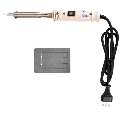 Saldatore Stilo ZD-715L 100W Professionale per Elettronica con Riscaldamento Rapido con Punta a Scalpello