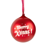 Bigben Altoparlante Bluetooth formato palla di Natale Rossa Luminosa Con Speaker XMASBALLRED