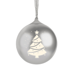 Bigben Altoparlante Bluetooth formato palla di Natale Argento Luminosa Con Speaker XMASBALLSILVER