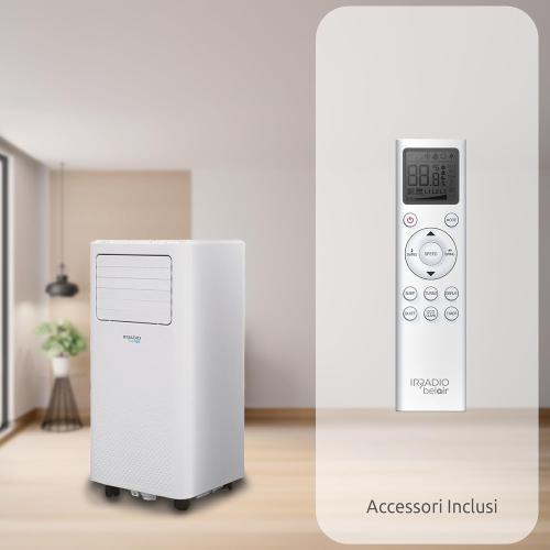 Condizionatore Portatile Melchioni VIGO9 9000 BTU Pompa Calore Deumidificatore