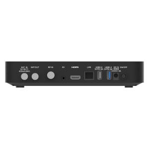 Decoder AX3 tivùsat  FULL 4K | Decoder COMBO 4K tivùsat con Triplo Tuner DVB-T2 HEVC Main 10 (10 bit), DVB-S2, Android TV | Controllo vocale | Google Cast  Decoder 4K Digiquest AX3 tivùsat Triplo Tuner controllo vocale DVB-T2/S2 Android TV